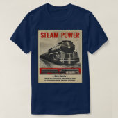 Dampfzug Power Motor Train T-Shirt (Design vorne)