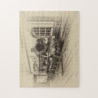 Dampfzug Puzzle