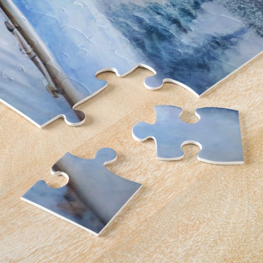 Dampfzug Puzzle (Seite)