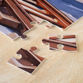 Dampfzug Puzzle (Seite)