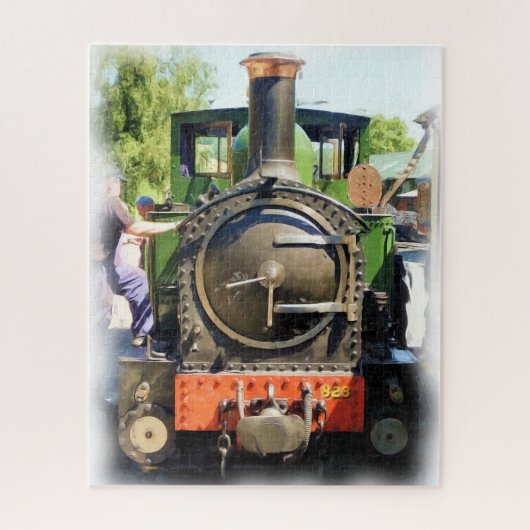 DAMPFZUG PUZZLE (Vertikal)