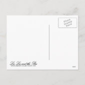 Dampfzug Santa, Postkarte (Rückseite)