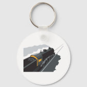 Dampfzug Schlüsselanhänger (Rückseite)