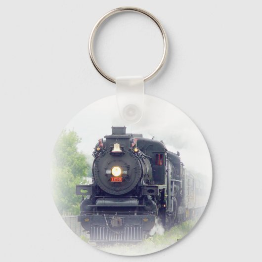 Dampfzug Schlüsselanhänger (Vorderseite)