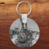 Dampfzug Schlüsselanhänger (Vorderseite)