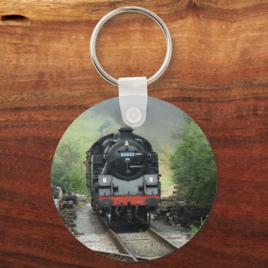 Dampfzug Schlüsselanhänger (Vorderseite)