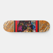 Dampfzug Skateboard (Horizontal)