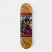 Dampfzug Skateboard (Vorne)