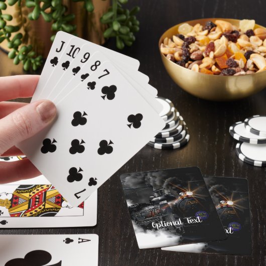 Dampfzug Spielkarten (In Situ)