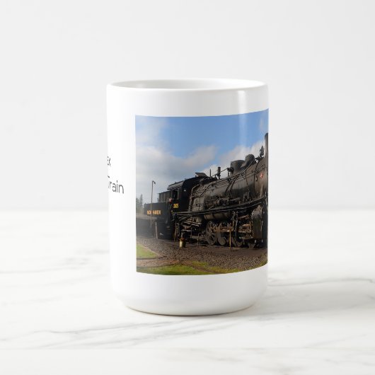 Dampfzug-Tasse Kaffeetasse (Mittel)