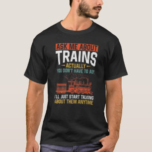 Dampfzug Triebfahrzeugführer Triebzugsteuerung Vin T-Shirt