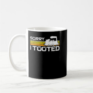 Dampfzug Triebfahrzeugführer Zuglokomotive Sorry Kaffeetasse