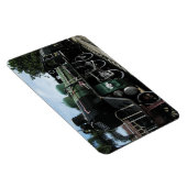 Dampfzug WW2 an der Kwai-Brücke Magnet (Rechte Seite)