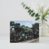 Dampfzug WW2 an der Kwai-Brücke Postkarte (Stehend Vorderseite)