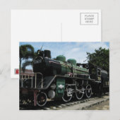 Dampfzug WW2 an der Kwai-Brücke Postkarte (Vorne/Hinten)