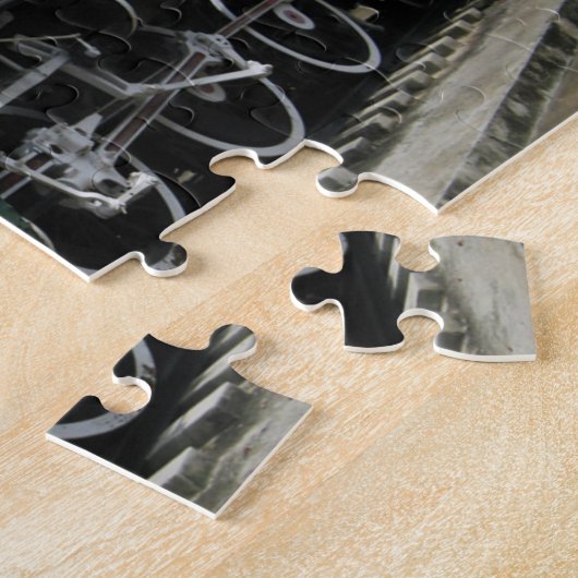 Dampfzug WW2 an der Kwai-Brücke Puzzle (Seite)