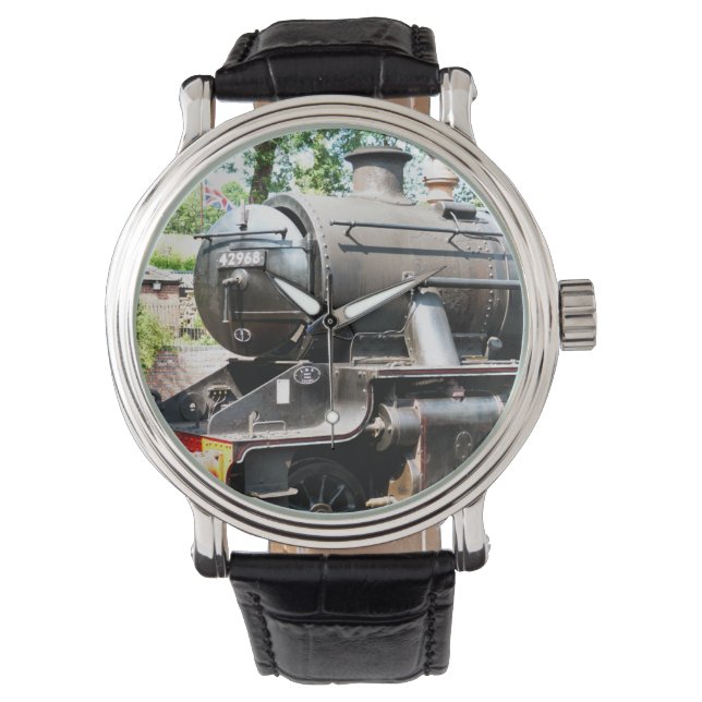 DAMPFZÜGE ARMBANDUHR (Vorderseite)