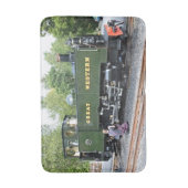 DAMPFZÜGE BADEMATTE (Vorderseite Vertikal)