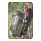 DAMPFZÜGE BADEMATTE (Vorderseite Vertikal)