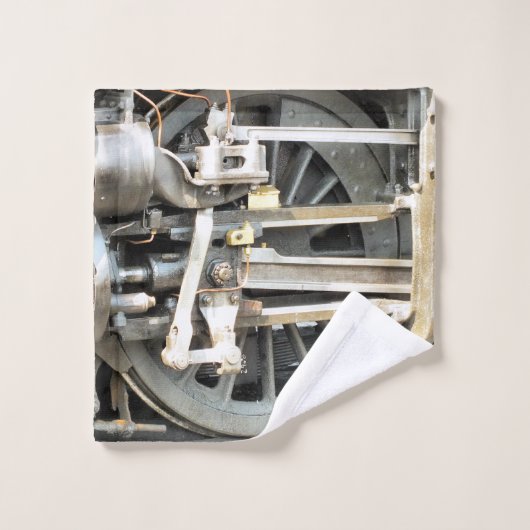 DAMPFZÜGE BADHANDTUCH SET (Waschlappen)