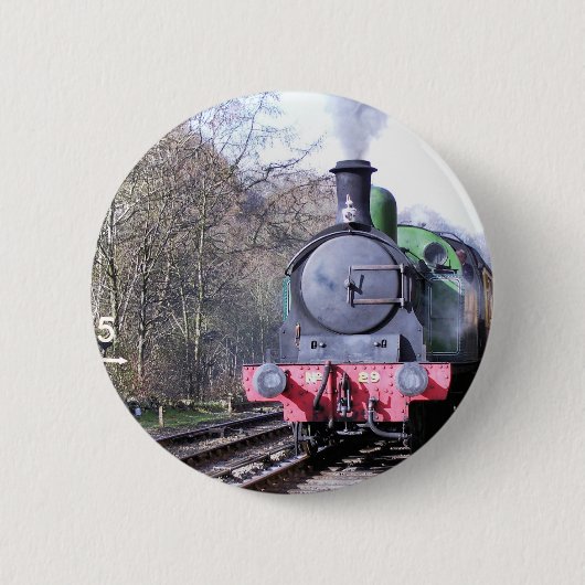DAMPFZÜGE BUTTON (Vorderseite)