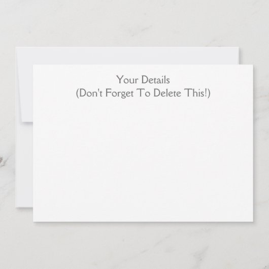 DAMPFZÜGE EINLADUNG (Rückseite)