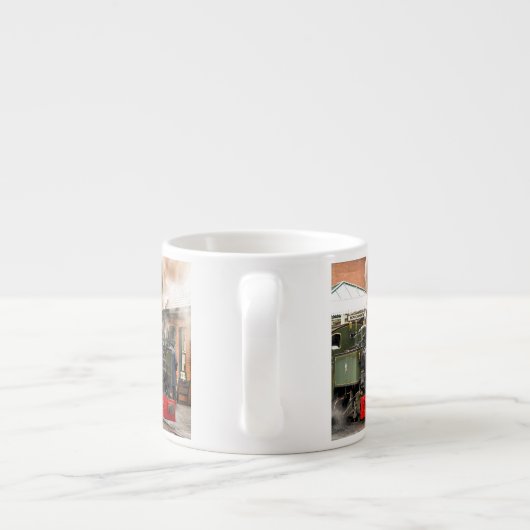 DAMPFZÜGE ESPRESSOTASSE (Rückseite)