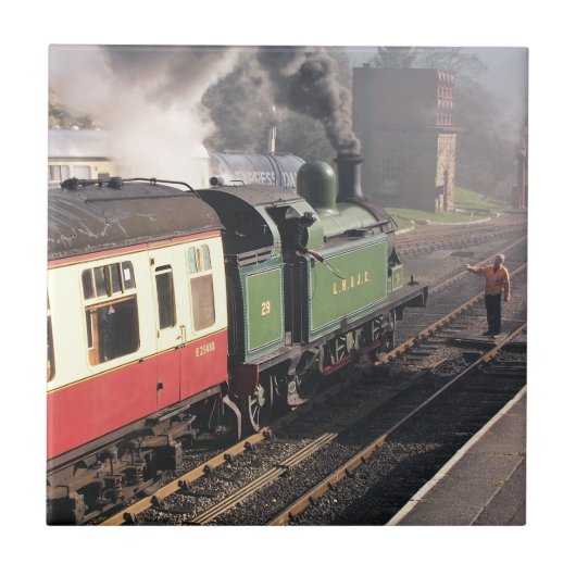 DAMPFZÜGE FLIESE (Vorderseite)