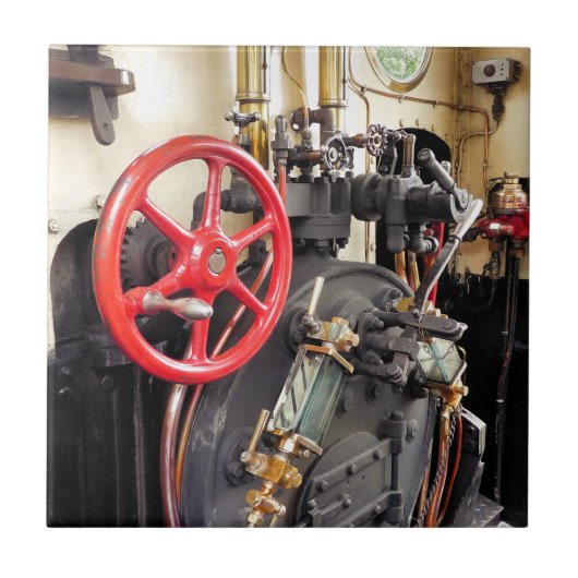 DAMPFZÜGE FLIESE (Vorderseite)