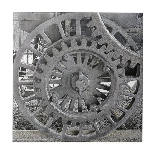 DAMPFZÜGE FLIESE (Vorderseite)