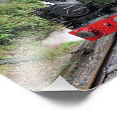 DAMPFZÜGE FOTODRUCK (Ecke)