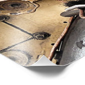 DAMPFZÜGE FOTODRUCK (Ecke)