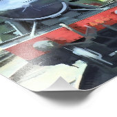 DAMPFZÜGE FOTODRUCK (Ecke)