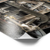 DAMPFZÜGE FOTODRUCK (Ecke)