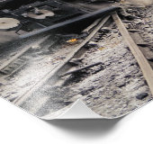 DAMPFZÜGE FOTODRUCK (Ecke)