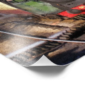 DAMPFZÜGE FOTODRUCK (Ecke)