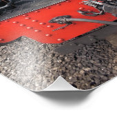 DAMPFZÜGE FOTODRUCK (Ecke)