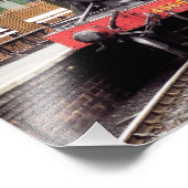 DAMPFZÜGE FOTODRUCK (Ecke)