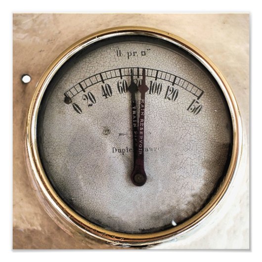 DAMPFZÜGE FOTODRUCK (Vorne)