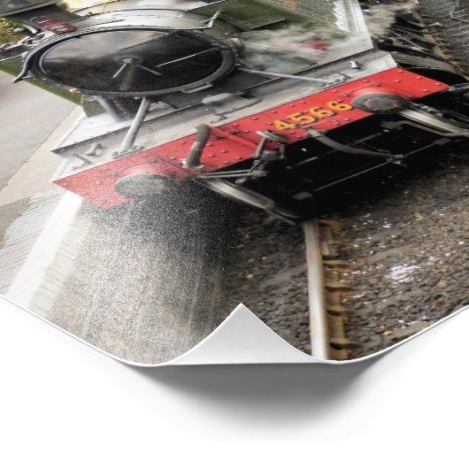 DAMPFZÜGE FOTODRUCK (Ecke)