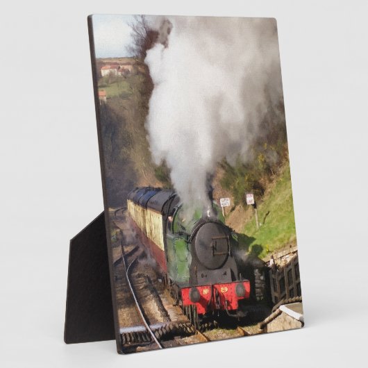 DAMPFZÜGE FOTOPLATTE (Seite)