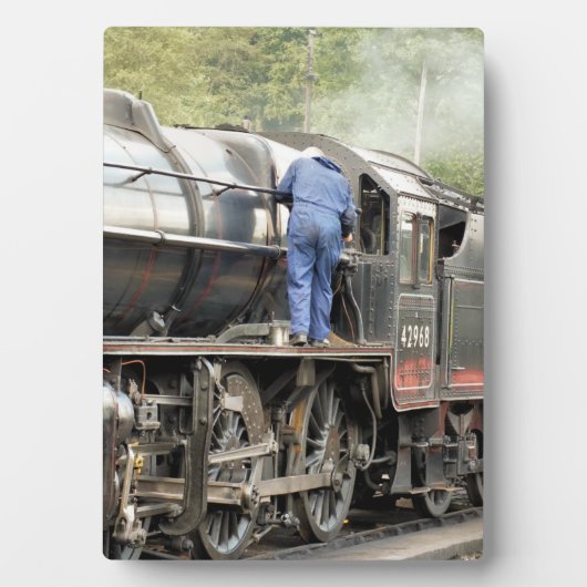 DAMPFZÜGE FOTOPLATTE (Vorderseite)