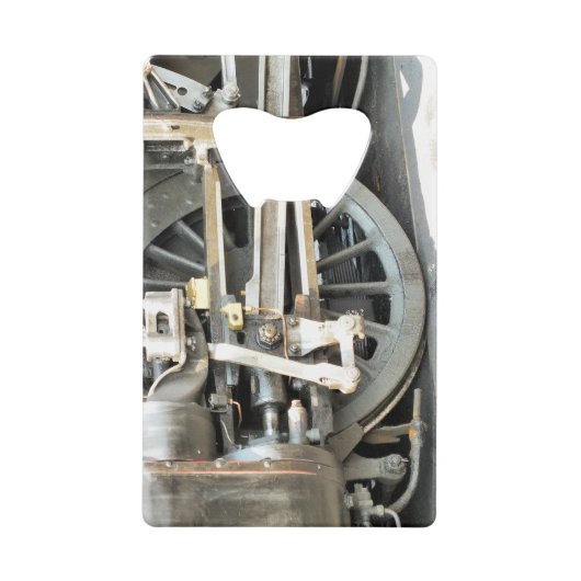 DAMPFZÜGE GELDBEUTEL FLASCHENÖFFNER (Vorderseite)