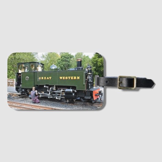 DAMPFZÜGE GEPÄCKANHÄNGER (Vorderseite (Horizontal))