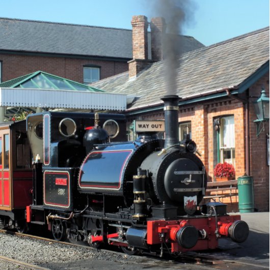 DAMPFZÜGE GEPÄCKANHÄNGER