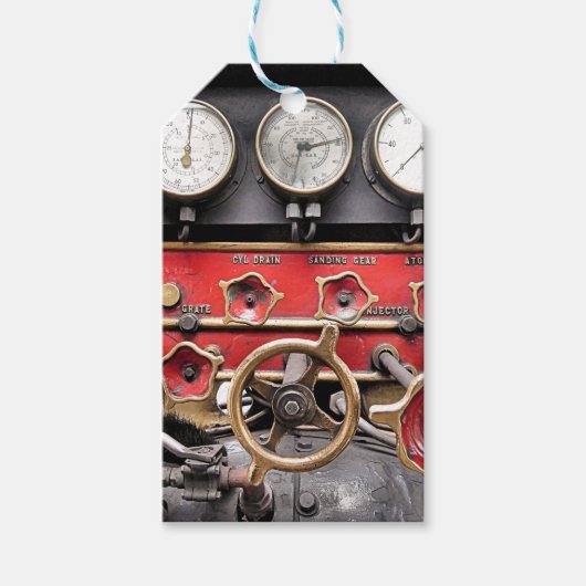 DAMPFZÜGE GESCHENKANHÄNGER (Vorderseite)