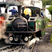 DAMPFZÜGE GESCHENKANHÄNGER