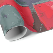 DAMPFZÜGE GESCHENKPAPIER (Rolleneckpunkt)