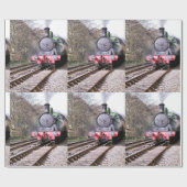 DAMPFZÜGE GESCHENKPAPIER (Flach)