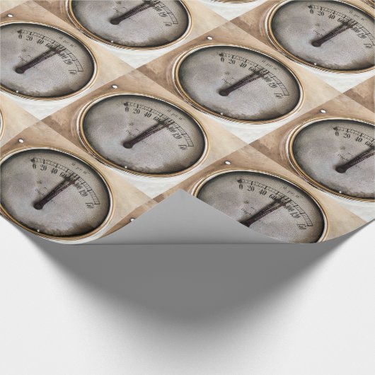 DAMPFZÜGE GESCHENKPAPIER (Ecke)